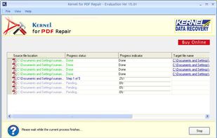 Kernel for PDF Repair screenshot 2