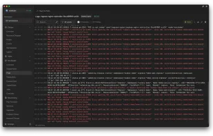 Log Viewer
Full-featured log viewer with search, timestamps, and live streaming. Errors are highlighted in red for quick identification and troubleshooting.
