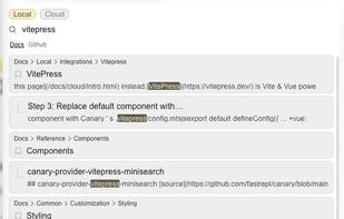 Canary - Search &amp; Ask AI screenshot 1