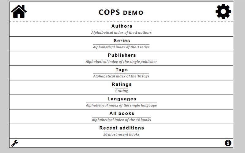 COPS's Epub Reader