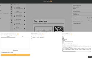 JustLabel screenshot 1