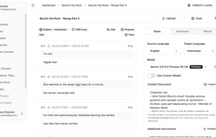 Subtitle Translation