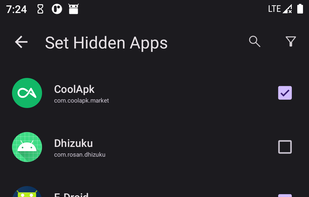 Amarok Hider screenshot 2