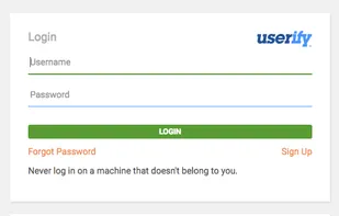 Userify screenshot 1