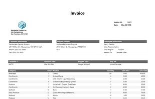 Invoice