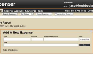 Xpenser screenshot 1