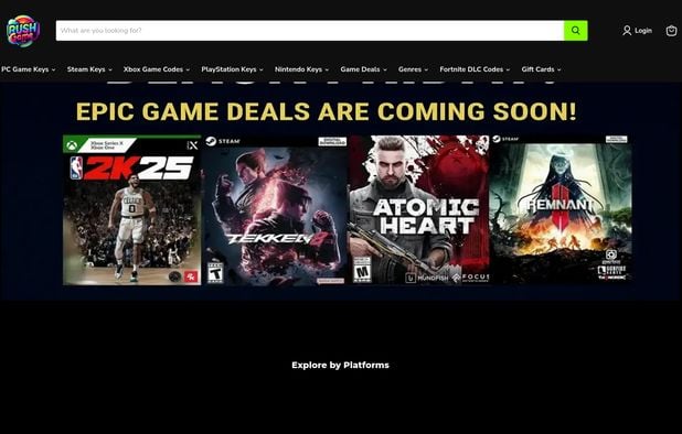 RushGame screenshot 1