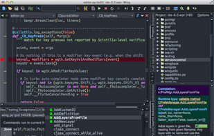 Wing Python IDE screenshot 1