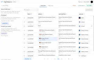 Flightmapper.io screenshot 1