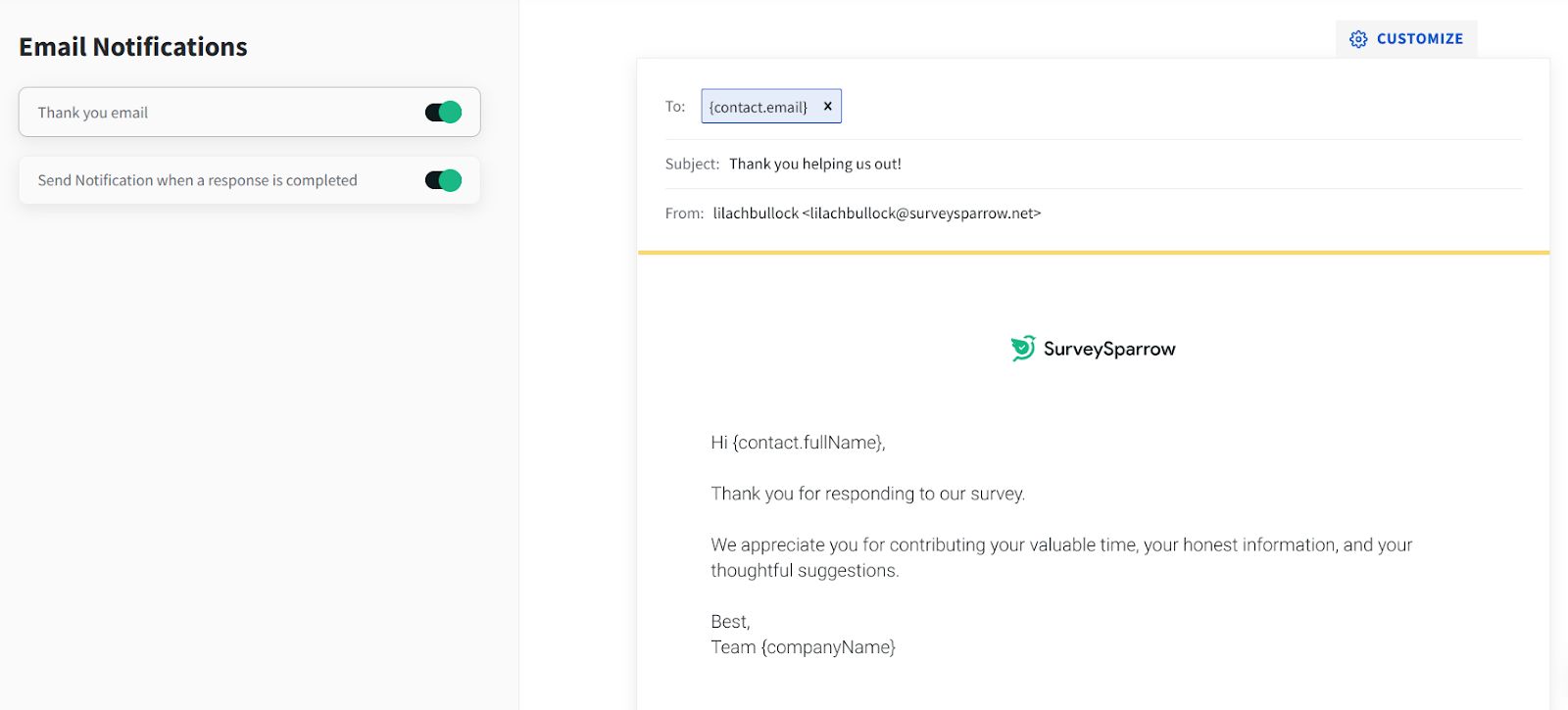 SurveySparrow: Lets You Turn Surveys Into Conversations. | AlternativeTo