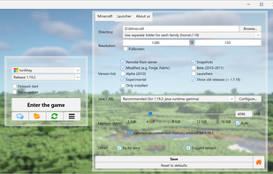 Legacy Launcher (Minecraft) screenshot 1