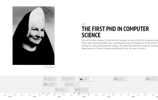 Timeline JS screenshot 1