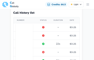 Call Globally screenshot 2