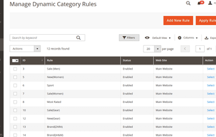 Magento 2 Dynamic Categories Extension screenshot 3