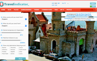 Travelindicator screenshot 1