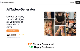 AI Tattoos Generator screenshot 1