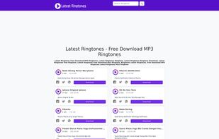 Latest Ringtones screenshot 1