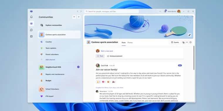 Microsoft unifies Teams app for desktops, merging personal, work, and school accounts image