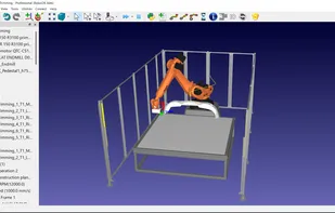 RoboDK Machining Station - Light theme