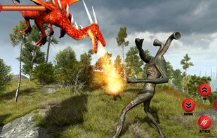 Dragon Simulator VS Pipe Head screenshot 1