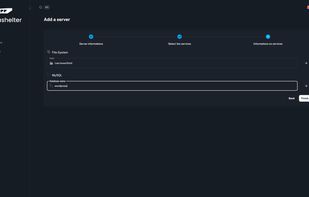 Datashelter screenshot 3
