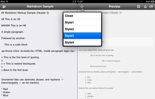 MarkdownNote screenshot 2