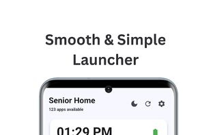 Senior Home Launcher screenshot 1