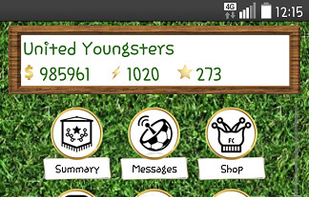 Soccer Player Manager screenshot 1