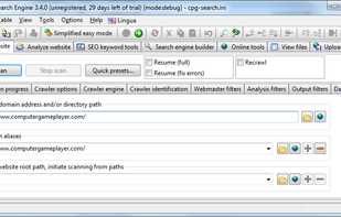 A1 Website Search Engine screenshot 1