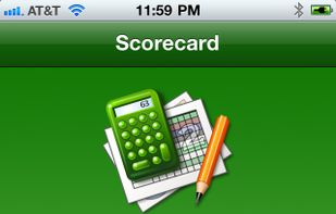 Scorecard Golf screenshot 1