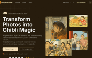 Image to Ghibli screenshot 1