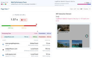 Debug slow interactions