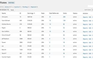 AffiliateWP screenshot 2