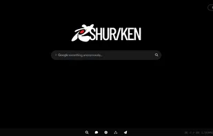 Main page, default theme