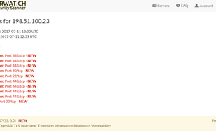 SERVERWAT.CH Security Scanner screenshot 2