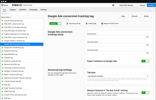 Piwik PRO Analytics - Tag Manager