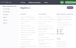 Math Help screenshot 1