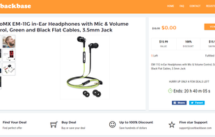 Cashbackbase screenshot 1