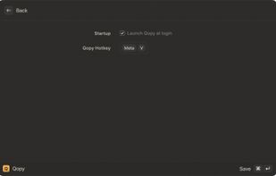 Qopy screenshot 1