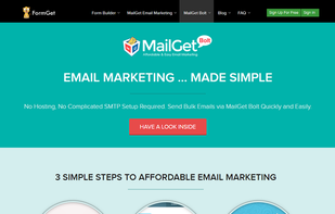 MailGet Bolt screenshot 1