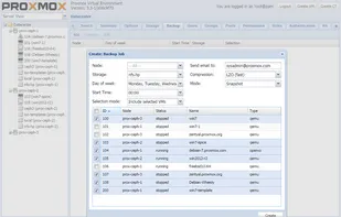 Proxmox Virtual Environment screenshot 3