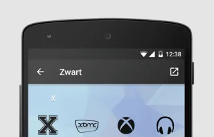Zwart Black Icon Pack screenshot 2