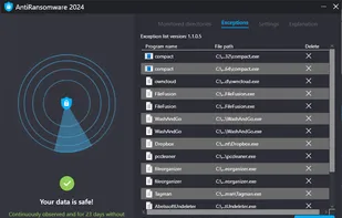 AntiRansomware screenshot 2