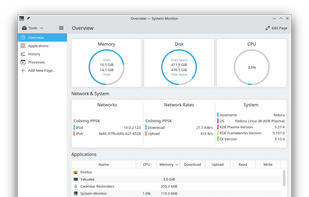 Plasma System Monitor screenshot 1