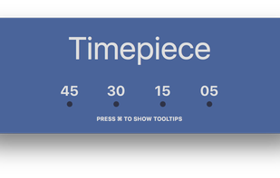 Timepiece screenshot 1