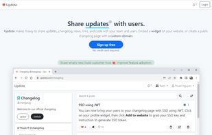 Landing page