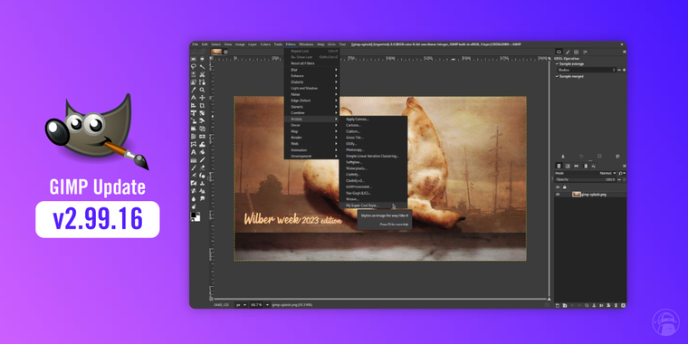 GIMP 2.99.16 Launched: enhanced UI, new features, and improved file format support image