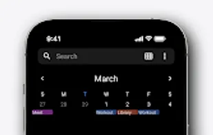 Right Calendar screenshot 1