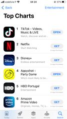TOP4 App in Entertainment in Portugal
