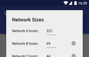 VLSM Subnet Calculator screenshot 3